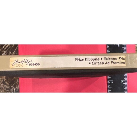 Tim Holtz Sizzix Alterations Prize Ribbons Die Cut 659438 - Picture 3 of 3